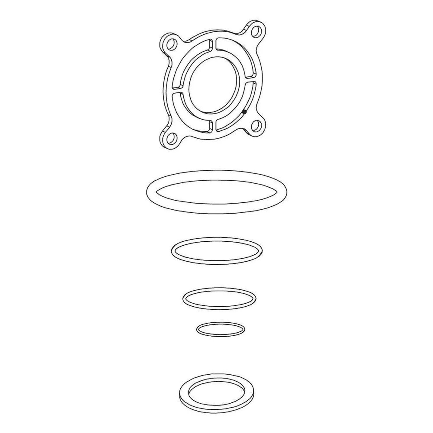 Grünbeck Dichtungssatz für Boxer K/KD R/RD A/AD 101635e
