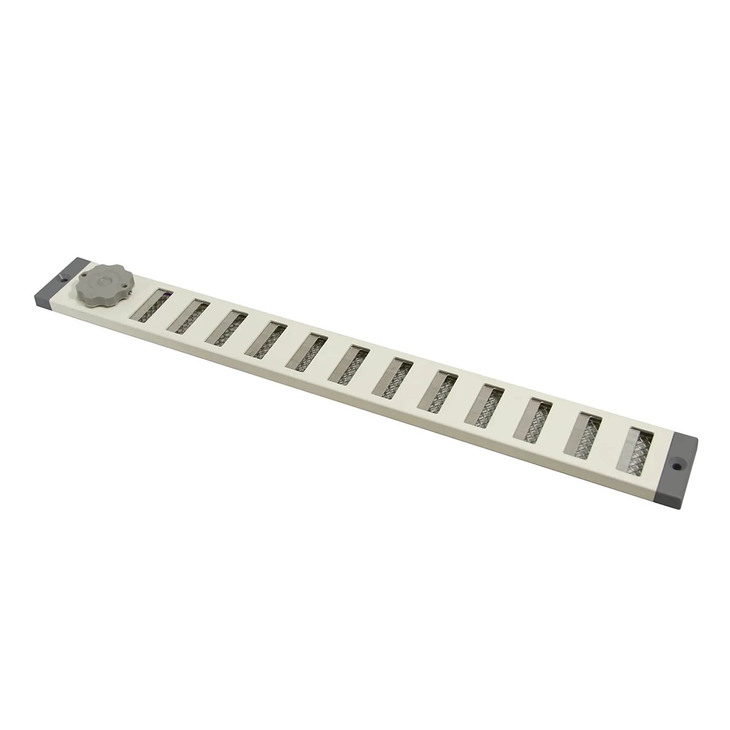 Häusler Lüftungsgitter LG 3704 SW Alu Weiss 370 x 40 mm Zuluft Abluftgitter