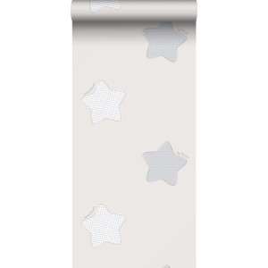 Sanders & Sanders Tapete Sterne Beige Und Grau 53 Cm X 10 M 640568