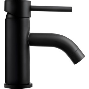 baliv Waschtischarmatur WT-210, schwarz-matt. Einhebelmischer für Waschbecken.
