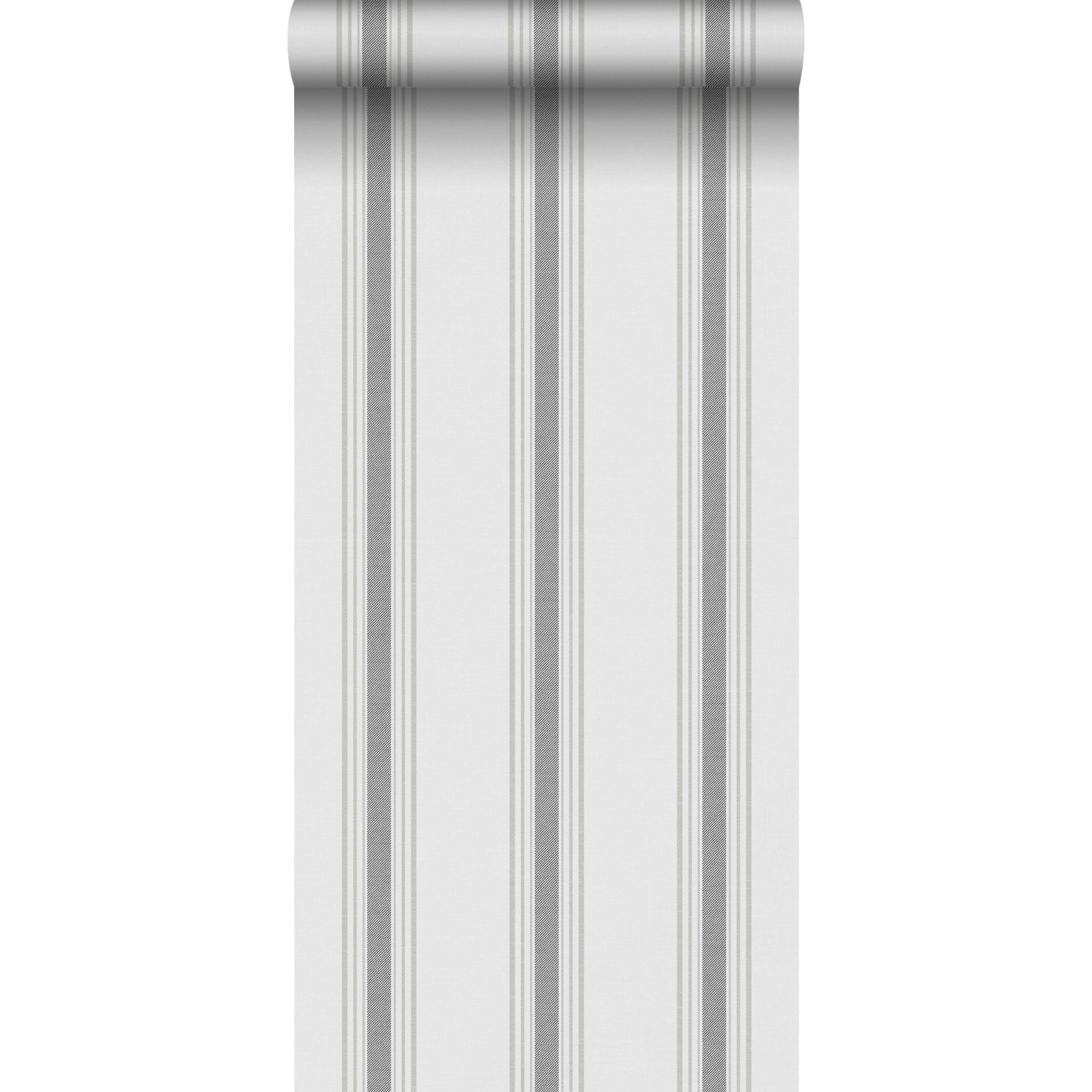 Sanders & Sanders Tapete Streifen Dunkelgrau 53 cm x 10.05 m günstig online kaufen