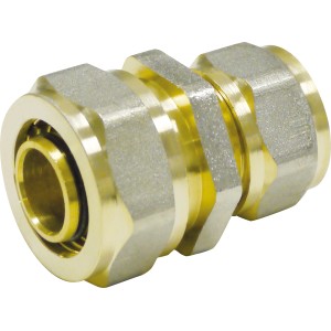 Messing Reduzier T-Stück Schraubfitting 20 x 16 mm für Trinkwasser- und Heizungsinstallation.