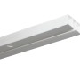 Weiße Gardinia Vorhangschiene Slim Line, 1-läufig, 300 cm für die Deckenmontage.