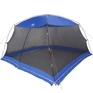 vidaXL Zelte mit Dach Azurblau 380 x 380 x 225 cm Polyester 4100691