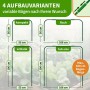 TTL GARDEN Pflanztunnel Bögen in 4 Größen: kompakt, flach, schlank, full-size. Variable Maße für Garten & Frühbeet.