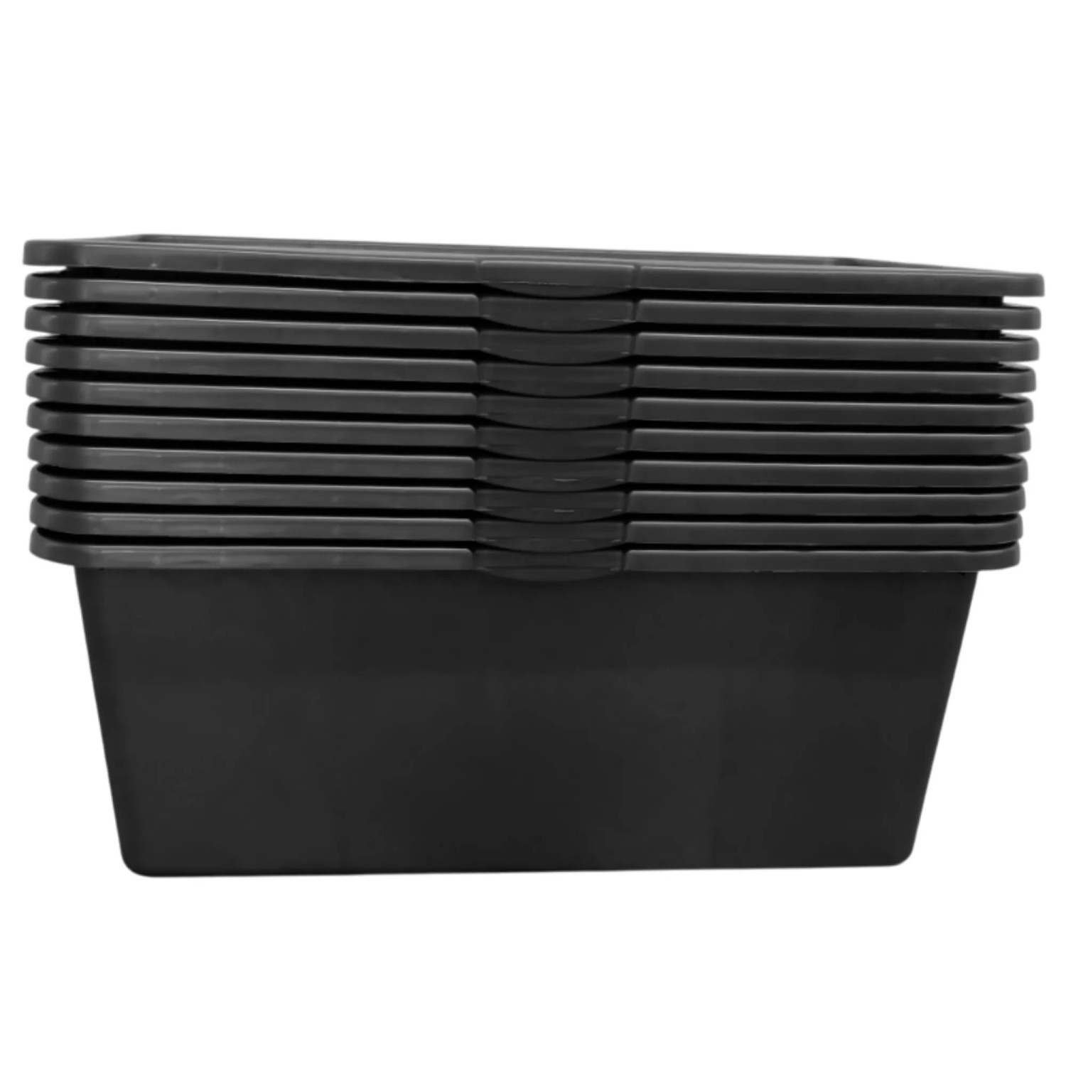 ViD 10 Stück Betonkübel 80 Liter 78x49x29 cm