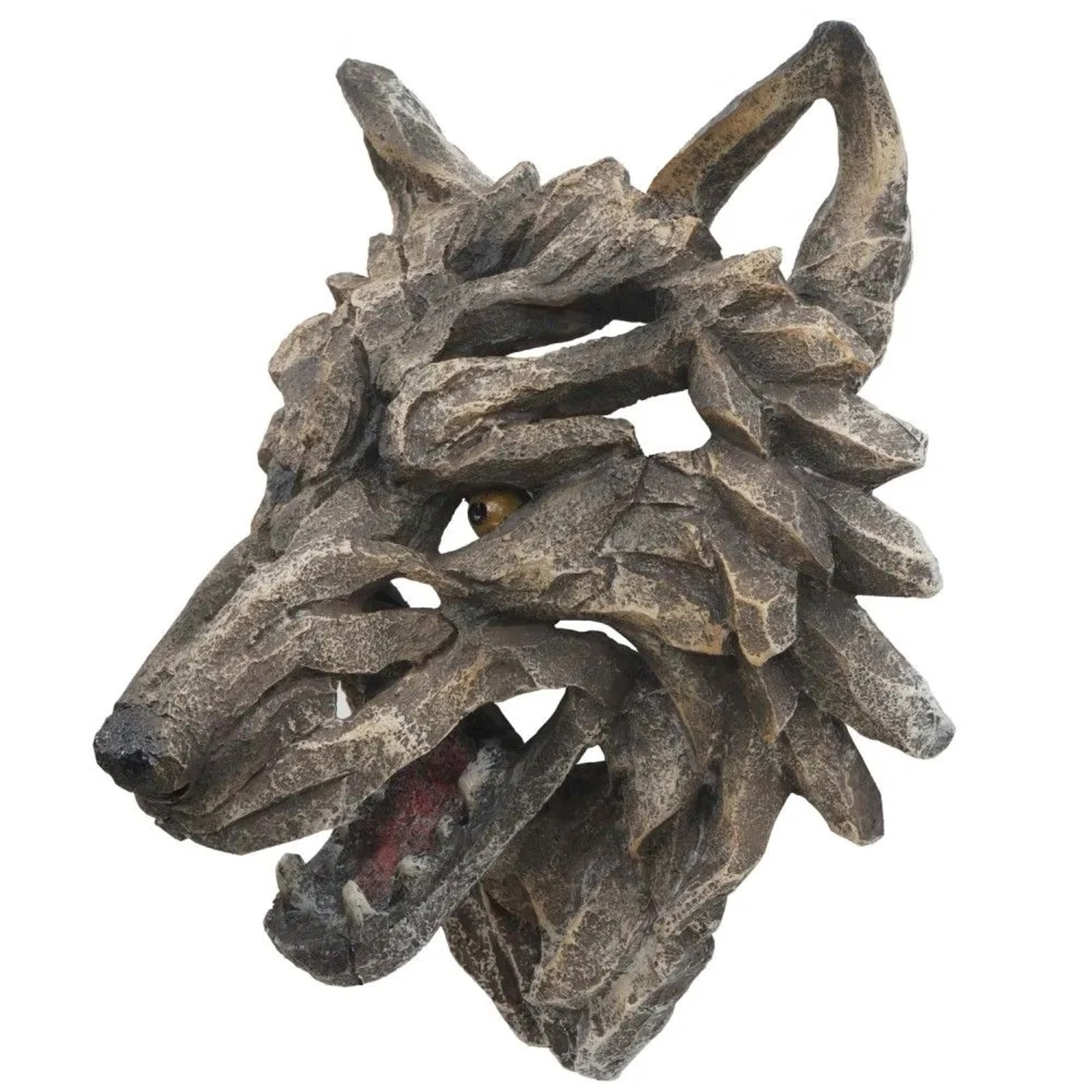 MCW Deko Schädel H41 Wolfskopf 32cm