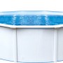 Steinbach Stahlwandpool Set Nuovo de Luxe II, Ø 550 cm, mit Leiter. Rundpool für den Garten.