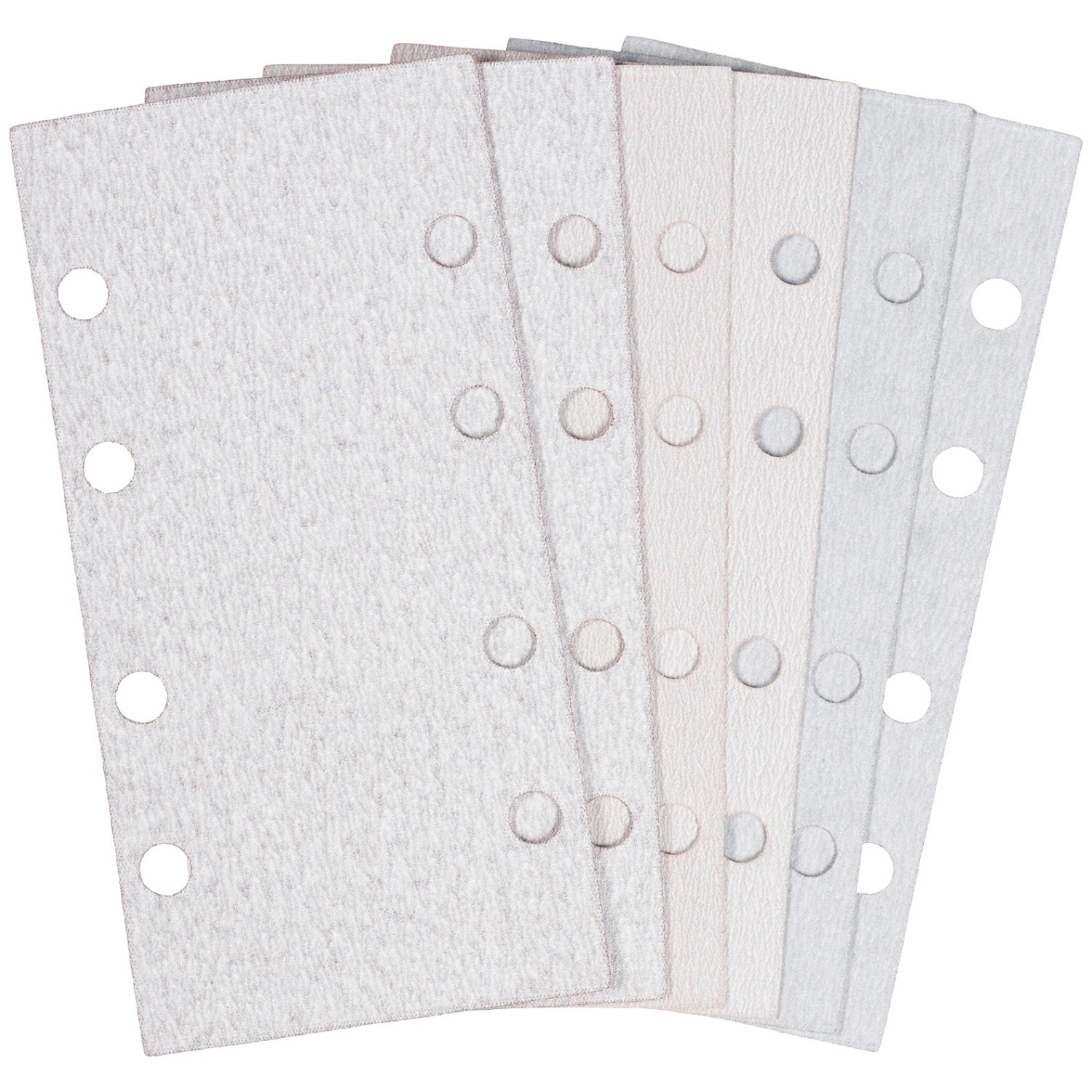 LUX Schleifstreifen-Set 93 mm x 180 mm 6-teilig