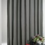 Anthrazit Verdunkelungsgardine Shadow, 270x245 cm, mit Universalband für Gardinenschienen.