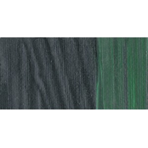 Farbauftrag der Lukas Cryl Studio Premium-Acrylfarbe Grüne Erde, 125ml.