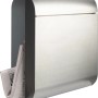 Burg-Wächter Briefkasten Cosmo 3765 Ni aus Edelstahl mit Zeitungsfach.