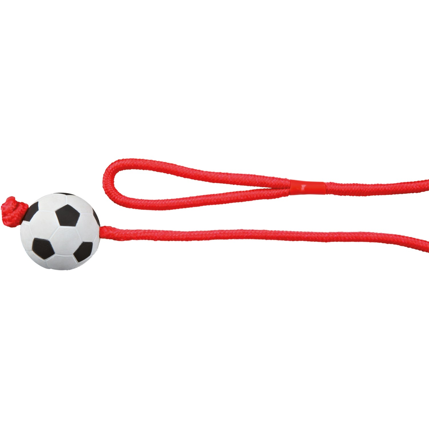 Jollypaw Fußball am Seil Moosgummi ø 6 cm 1 m