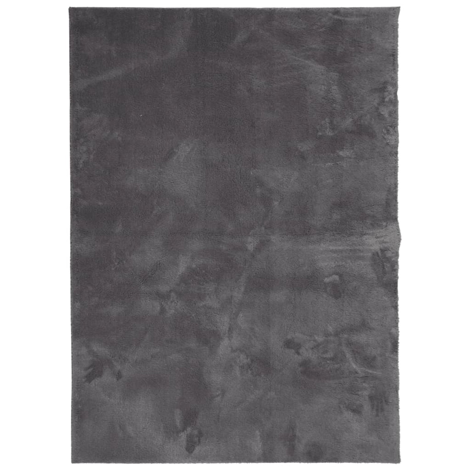 vidaXL Teppich Huarte Kurzflor Weich Und Waschbar Anthrazit 120x170 Cm 1933 günstig online kaufen