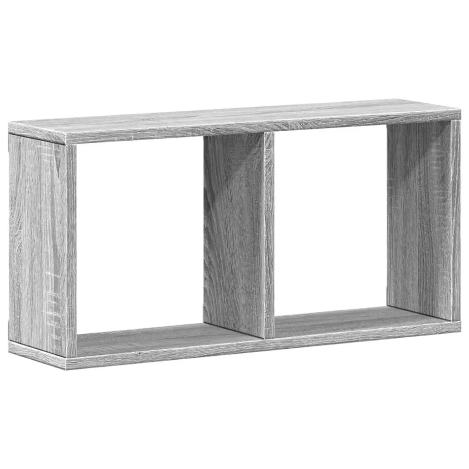 vidaXL Wandschrank 60x16x30 cm Grau Sonoma Holzwerkstoff 854882