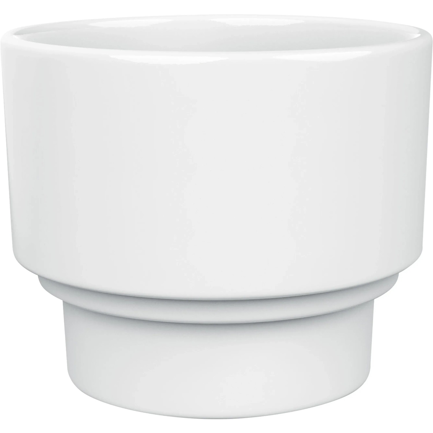 Pflanztopf Keramik selbstbewässernd Ø 12 cm x 11 cm Weiß kaufen bei OBI