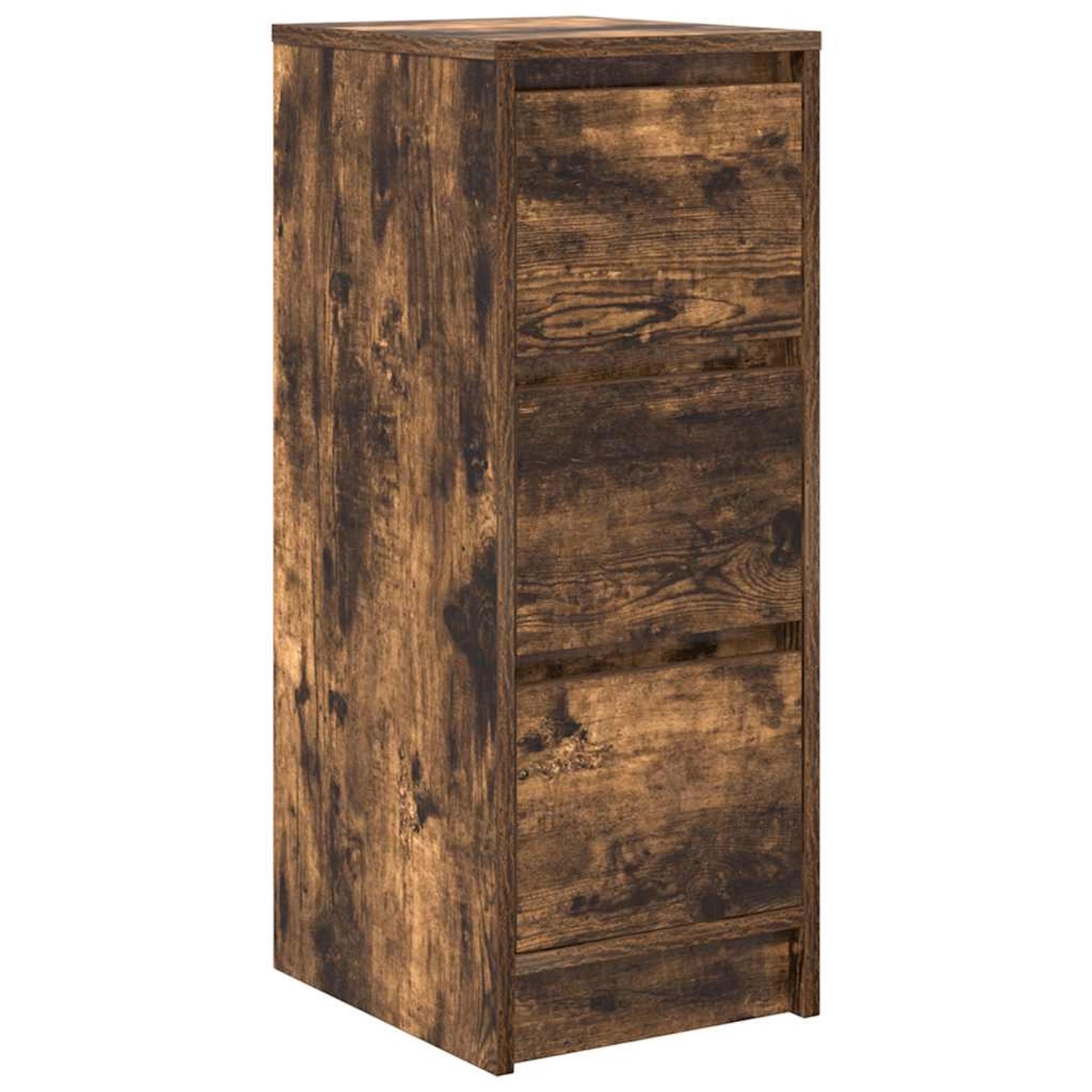 vidaXL Sideboard Räuchereiche 29,5x34x76 cm Holzwerkstoff 861638 günstig online kaufen
