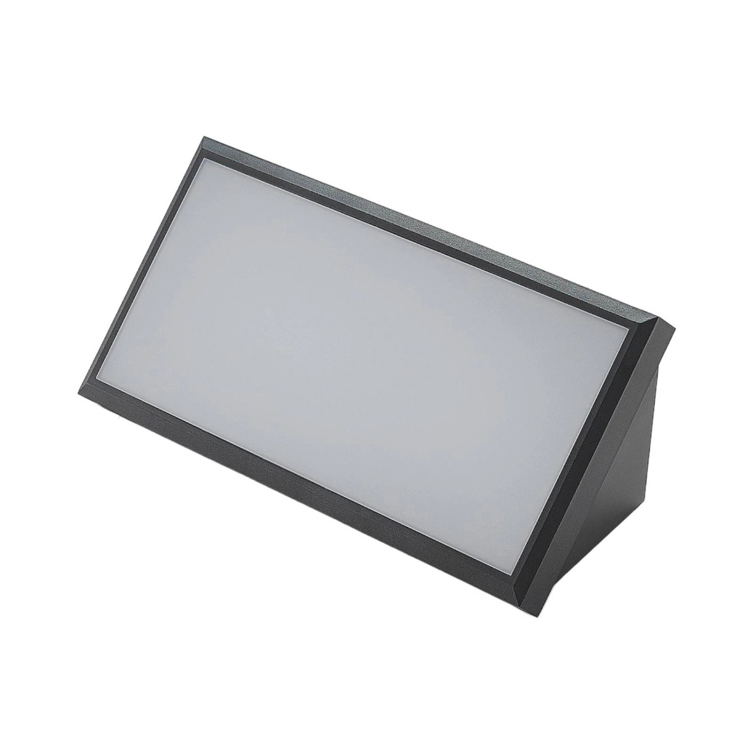 Lindby LED Wandleuchte Außen Abby 9949022 Modern in Schwarz 1-flammig