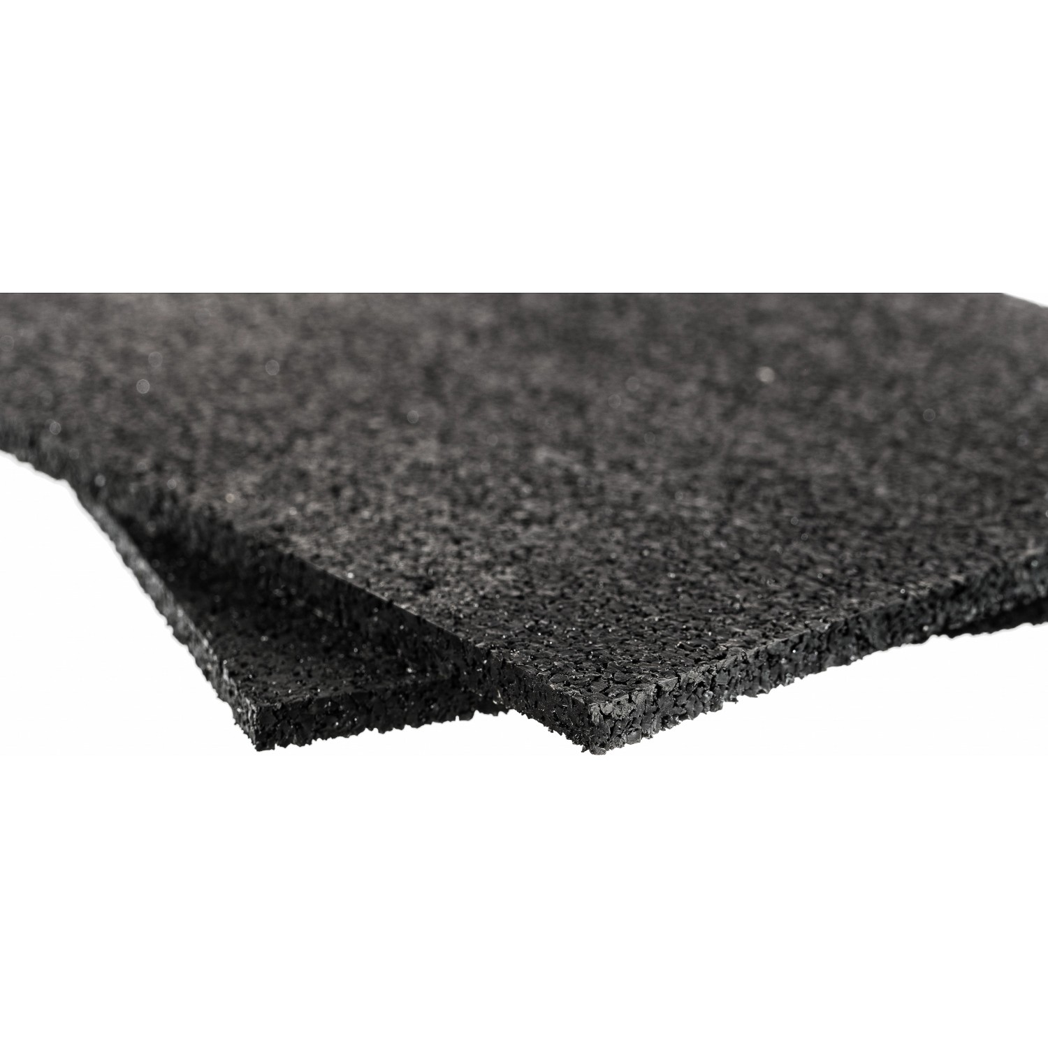 Schwarze Allzweckgummimatte, 200x100x0,5 cm, für Waschmaschinenzubehör und Haushalt.