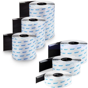 Siga Fentrim IS 2 Klebeband, 15/235 mm x 25 m, Rollen Dämmstoffzubehör für winddichte Fenster- und Türrahmenverklebung.