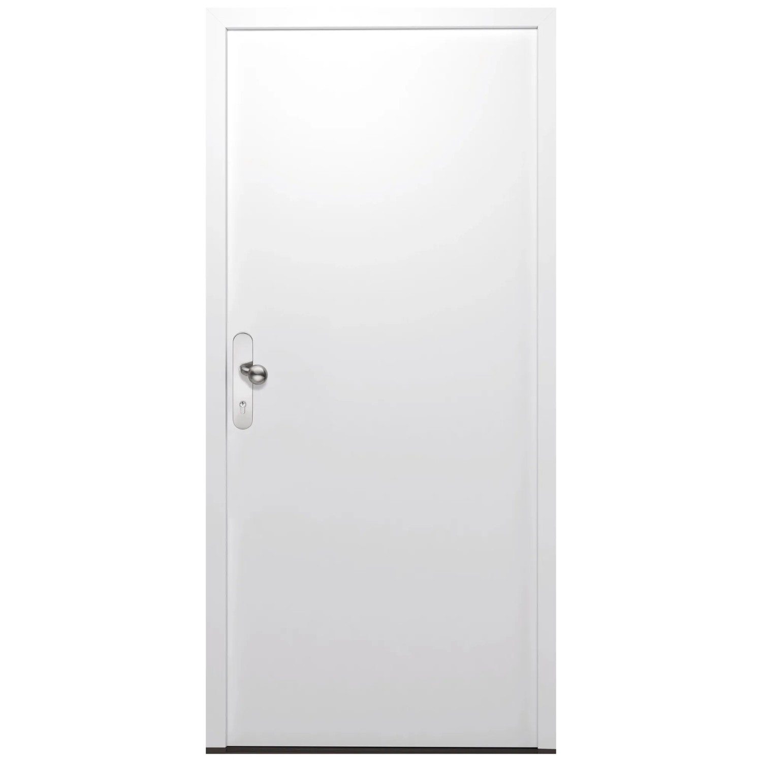 Hörmann Sicherheitstür KSI Thermo46 Verkehrsweiß 100 cm x 212,5 cm DIN L