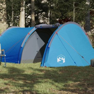vidaXL Tunnelzelt 4 Personen Blau Wasserdicht 94395