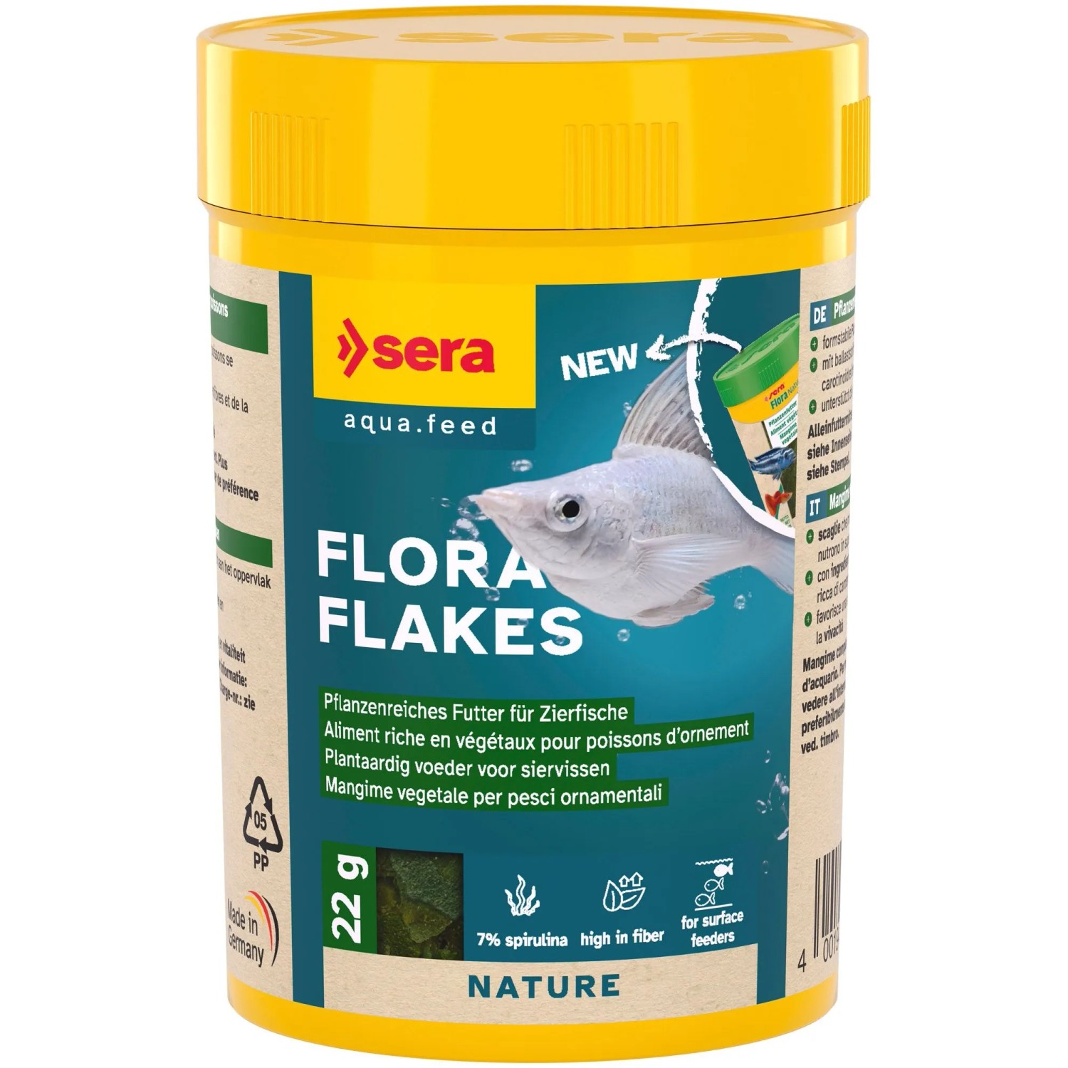 Thumbnail - Sera Flockenfutter Flora Flakes 100 ml 22 g