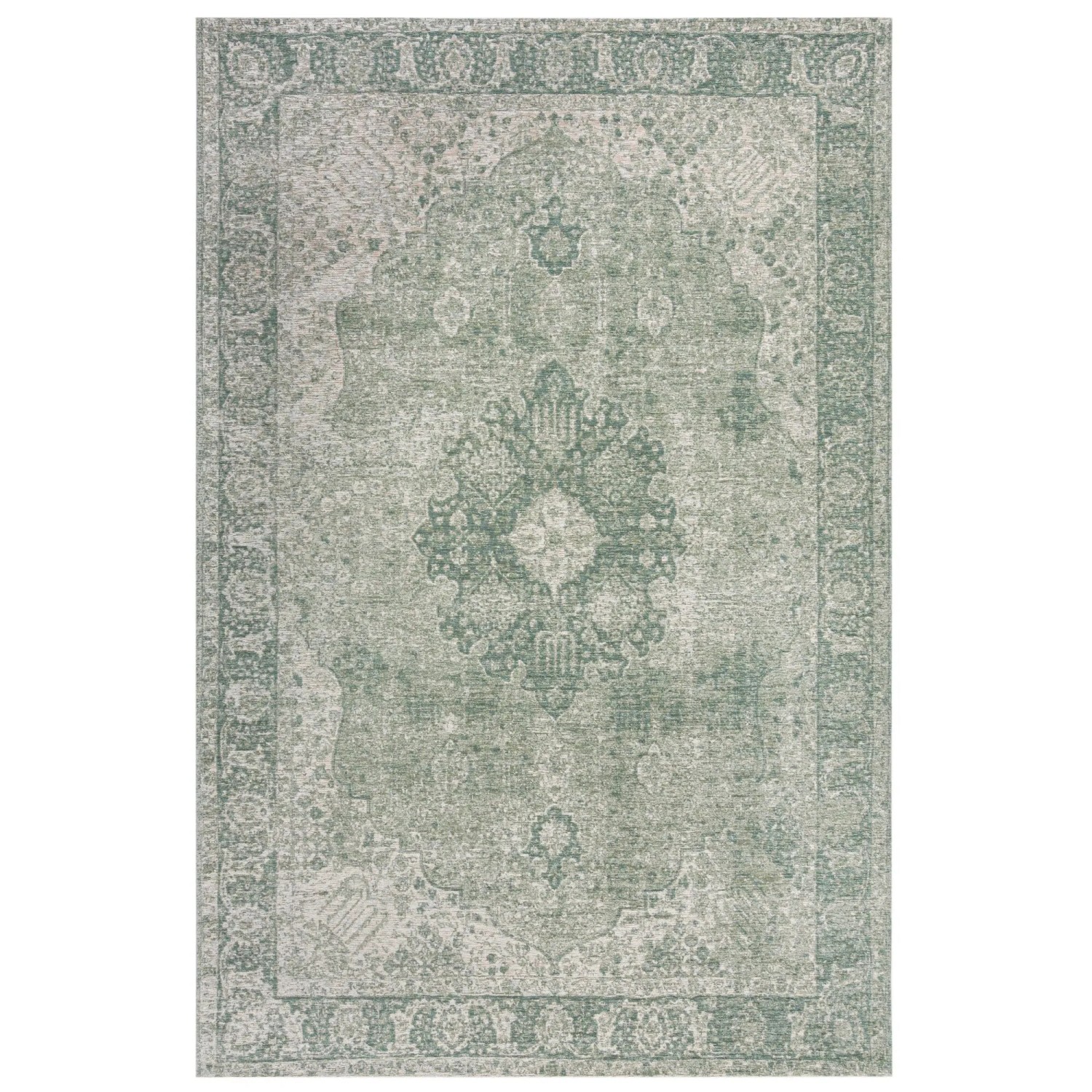 Flair Rugs Vintageteppich Antique Vintage 200 cm x 290 cm Grün