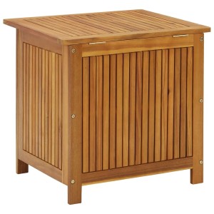 VidaXL Garten-Aufbewahrungsbox aus Akazie Massivholz, 60x50x58 cm.
