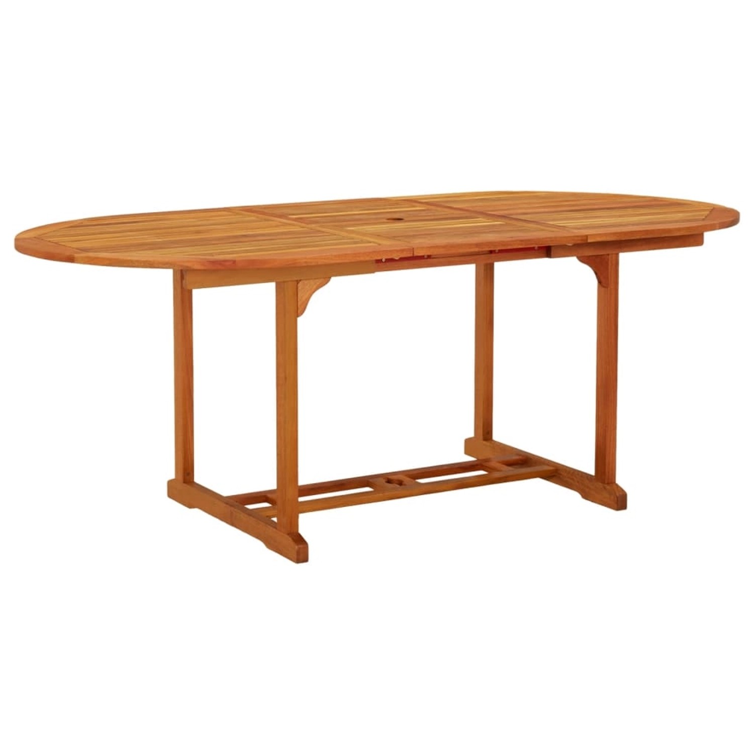 vidaXL Gartentisch 200x100x75 cm Massivholz Eukalyptus 316068 günstig online kaufen