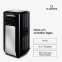 Klarstein Max Breeze Smart Klimaanlage, mobil, 15000 BTU, schwarz. Klimagerät mit App-Steuerung.