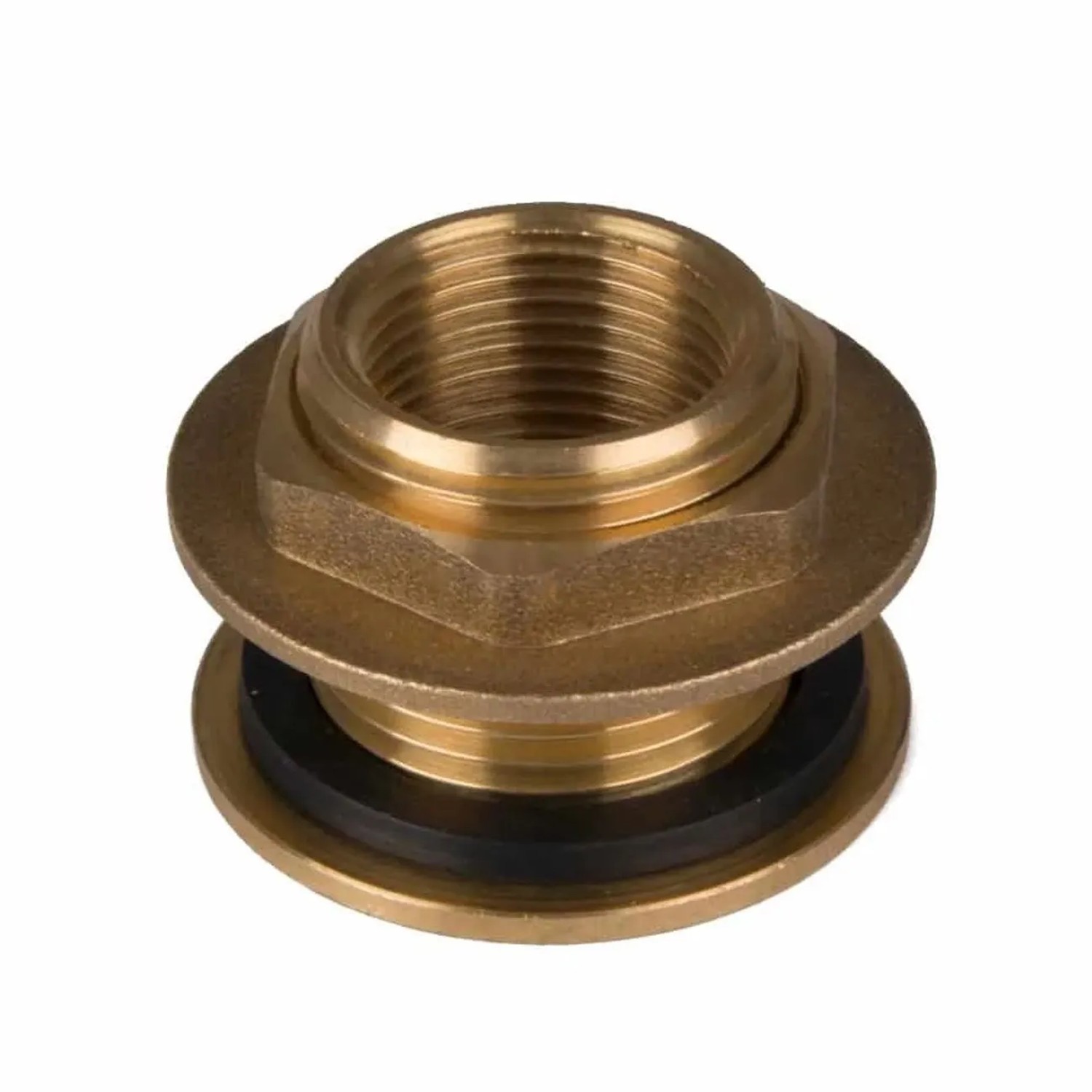 Klasebo Regentonnen-durchführung Messing AG 1 1/4 X IG 1