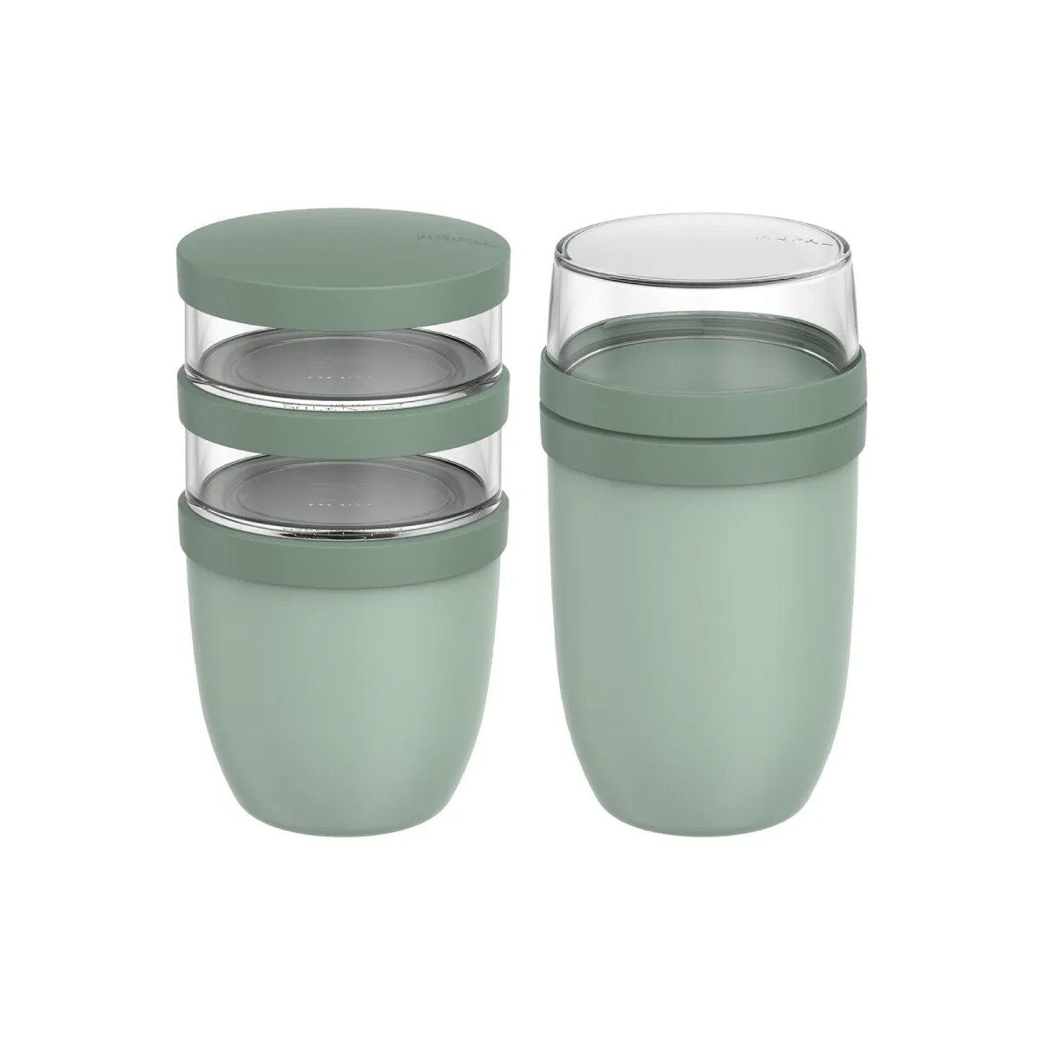 Mepal Ellipse Lunchpot-Set XL 2-teilig Nordic Sage