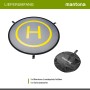 Mantona Drohnen-Landeplatz Faltbar Ø107Cm Landematte Landepad Kameradrohne_5