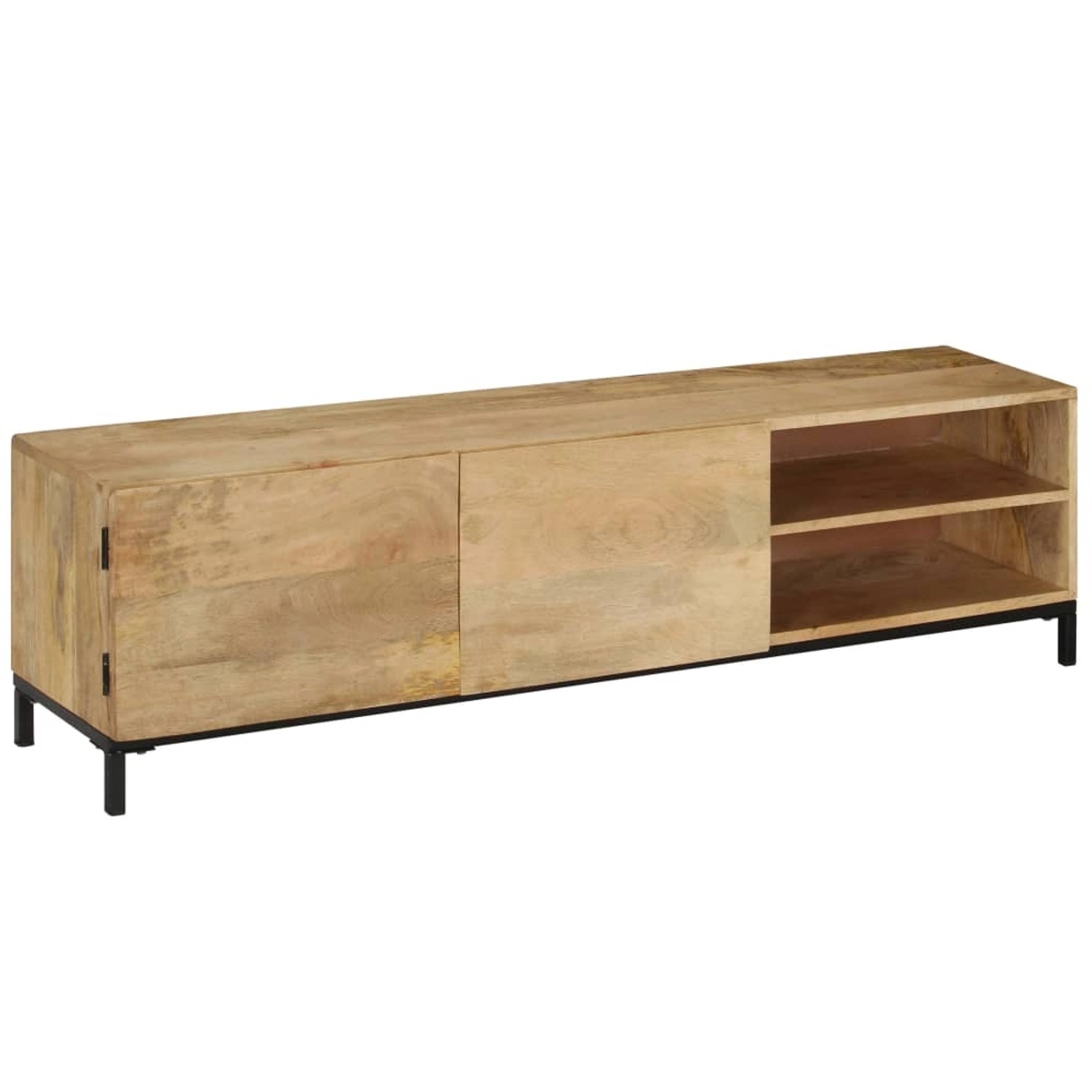 Tv-schrank 145 X 30 X 41 Cm Mango-massivholz günstig online kaufen