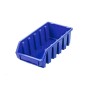 Blaue PROREGAL Sichtlagerbox 2L aus Polypropylen, ideal für Aufbewahrungssysteme.