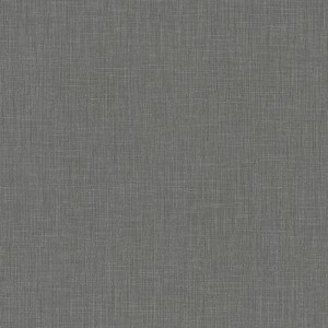 Anthrazitfarbene Leinen Tapete mit feiner Struktur. Uni Vliestapete in Dunkelgrau.