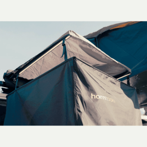 Horntools Duschzelt Horizon, mobile Umkleidekabine für Camping und Outdoor-Abenteuer.