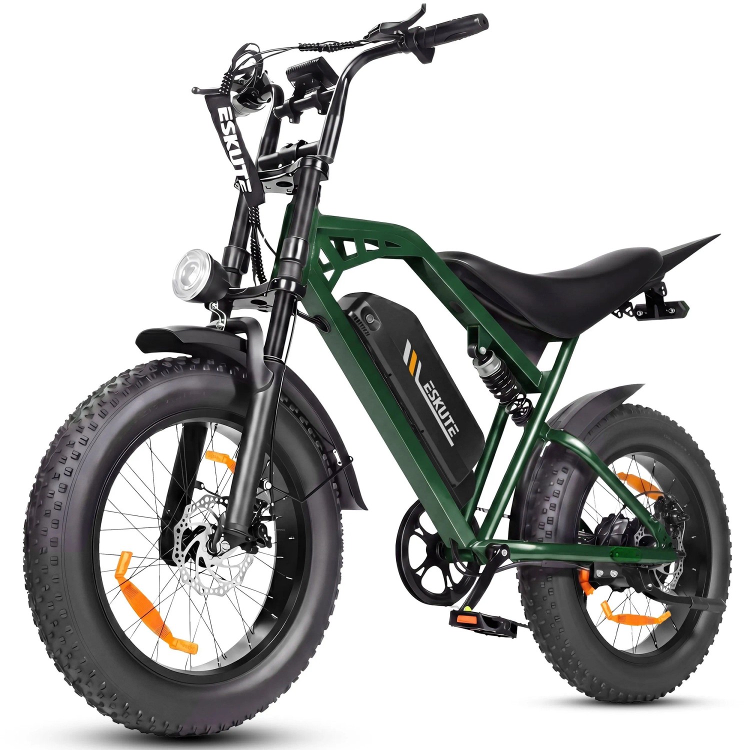 ESKUTE V202 Offroad-E-Bike 48 V 20,8 Ah Akku mit Hoher Reichweite Vollfederung