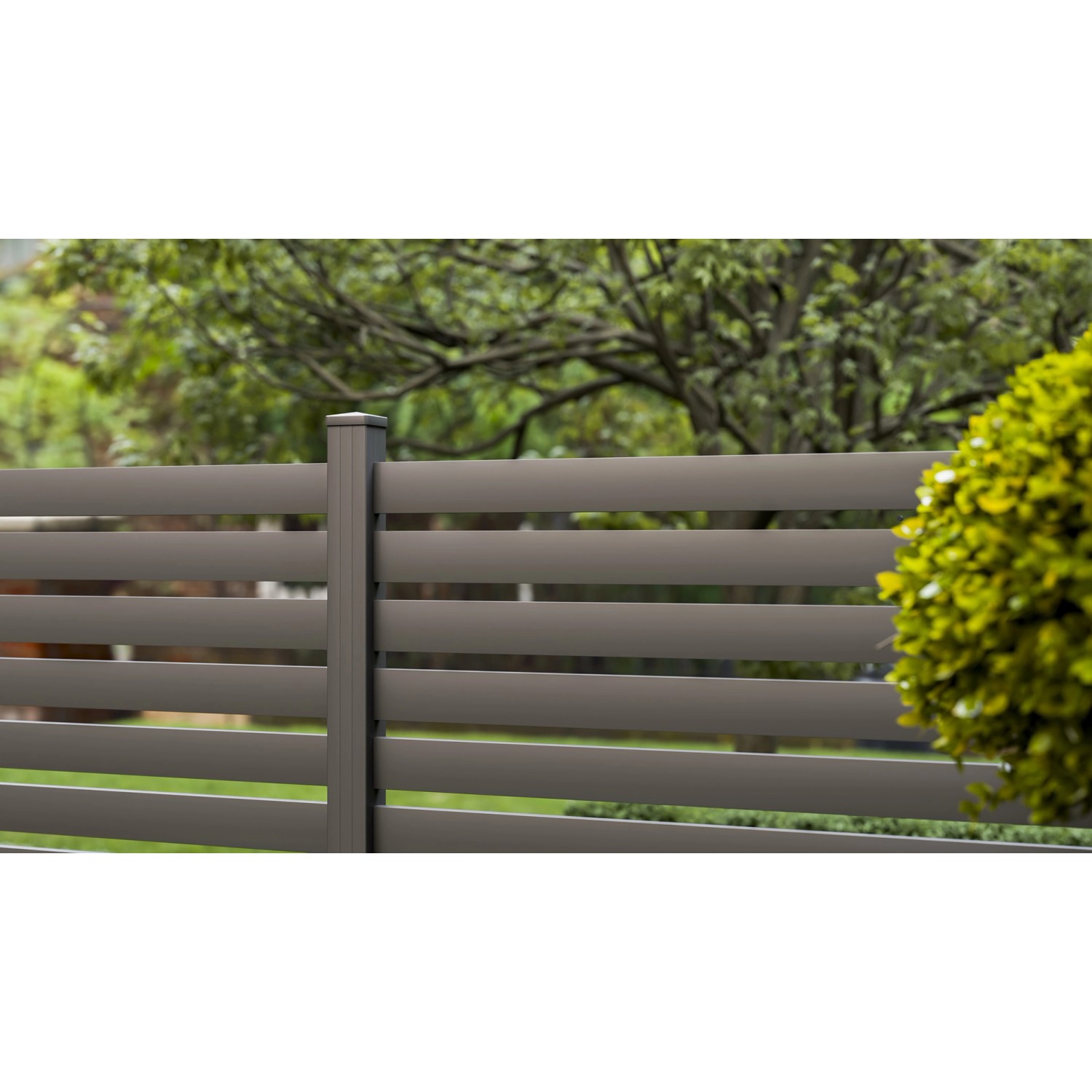 GroJa Steckzaun Lumino Edge 180 cm x 180 cm Anthrazit_9
