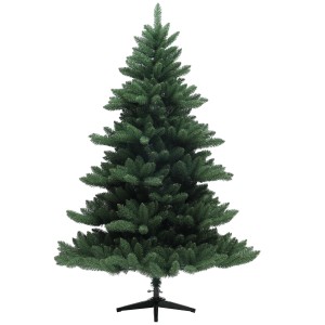 HOMCOM Christbaum, 180 cm hoch, aus Kunststoff und Stahl, für festliche Weihnachten.