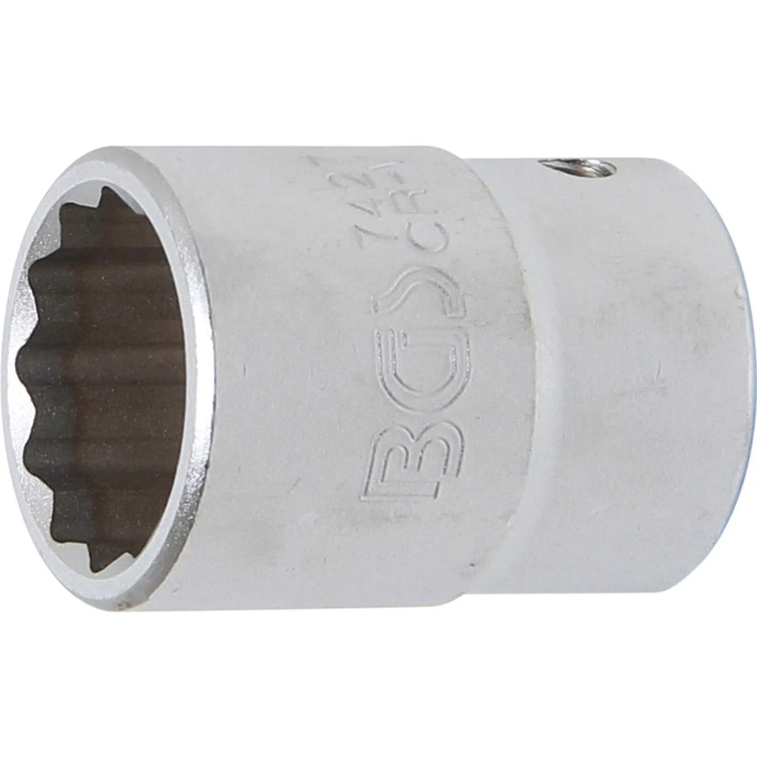 BGS Steckschlüssel Einsatz Zwölfkant Antrieb Innenvierkant 20 Mm  3 4 Zoll  SW 27 Mm 7427