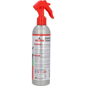 Nigrin Kunststoff-Tiefenpflege Glänzend 300ml, Autopflege für Kunststoff, Gummi und Vinyl.
