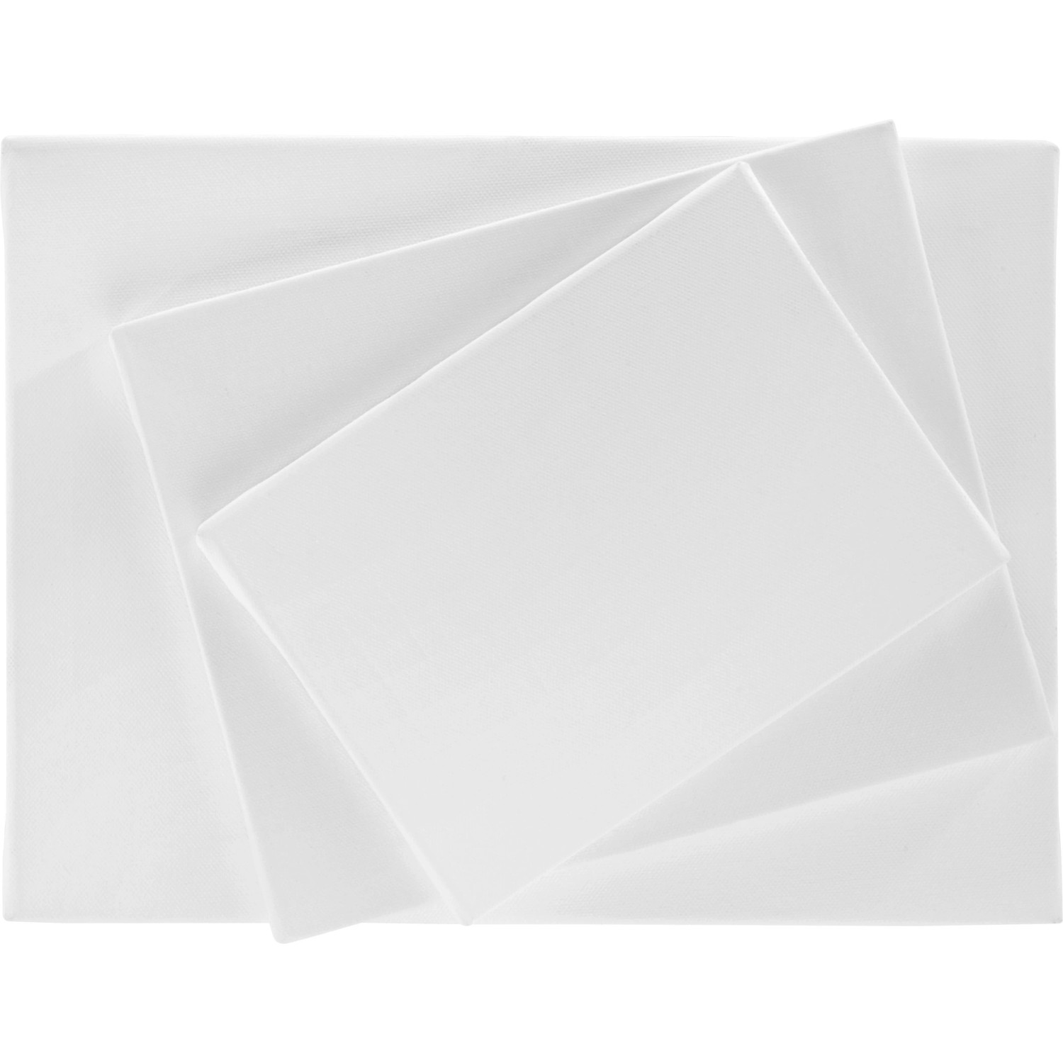 Modern Living Keilrahmen Artist Canvas in Weiß, 3er-Pack