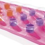 Bestway Luftmatratze, 177x63x16 cm, 3-fach sortiert, mit transparentem Fenster und farbigen Akzenten.