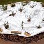 Aquagart Gartenvlies Unkrautvlies Drainagevlies 300 m² 150 g 1,5 m Breit_4