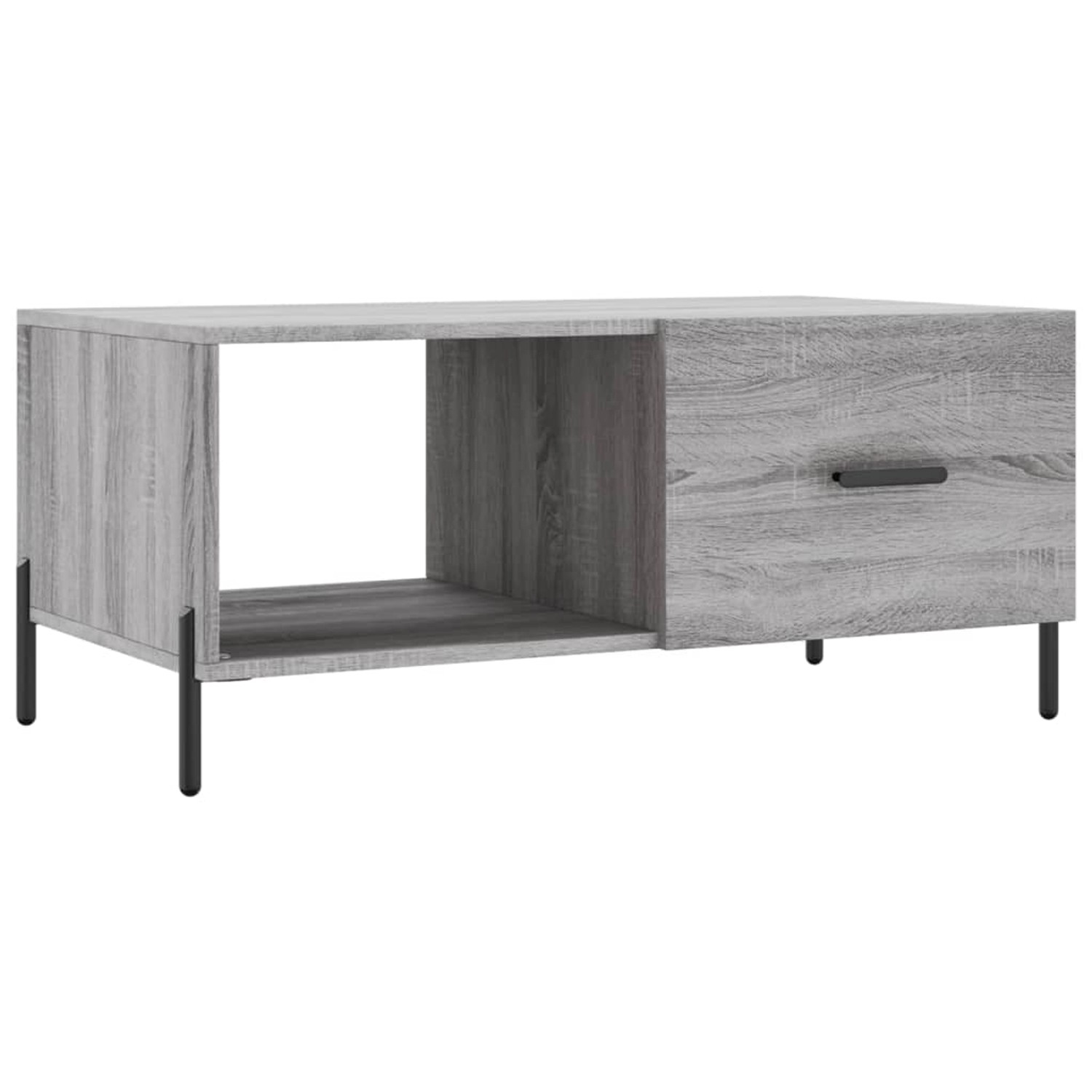 vidaXL Couchtisch Grau Sonoma 90x50x40 cm Holzwerkstoff Modell 4 günstig online kaufen