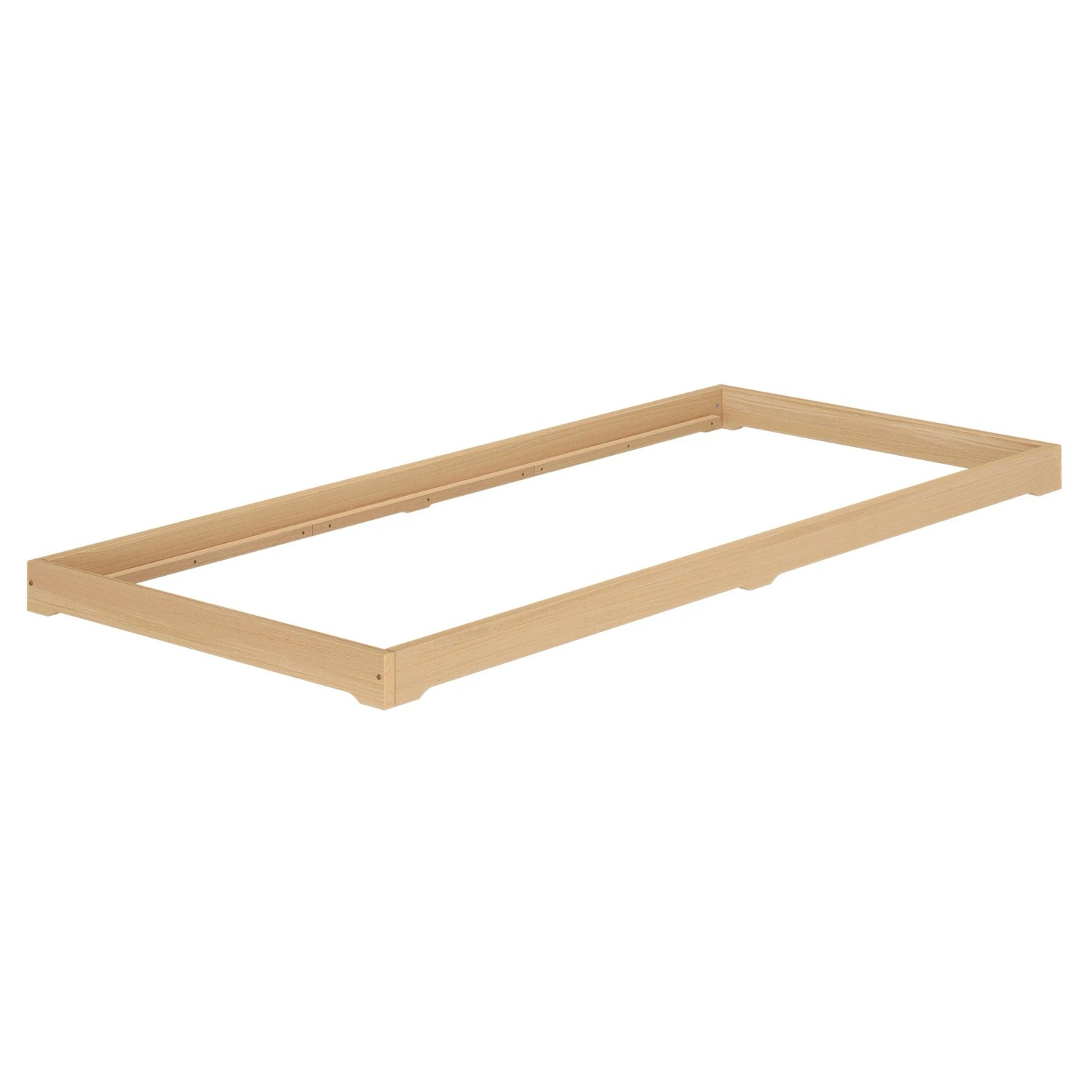Erst-Holz Bodenbett Bettrahmen Futonbett Buche Massiv 100 x 200 cm Modell 66 ohne Zubehör