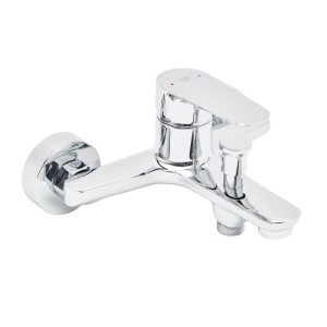 Swiss Aqua Technologies Wannenmischer Einhebelmischer Badewannenarmatur Aufputz Chrom
