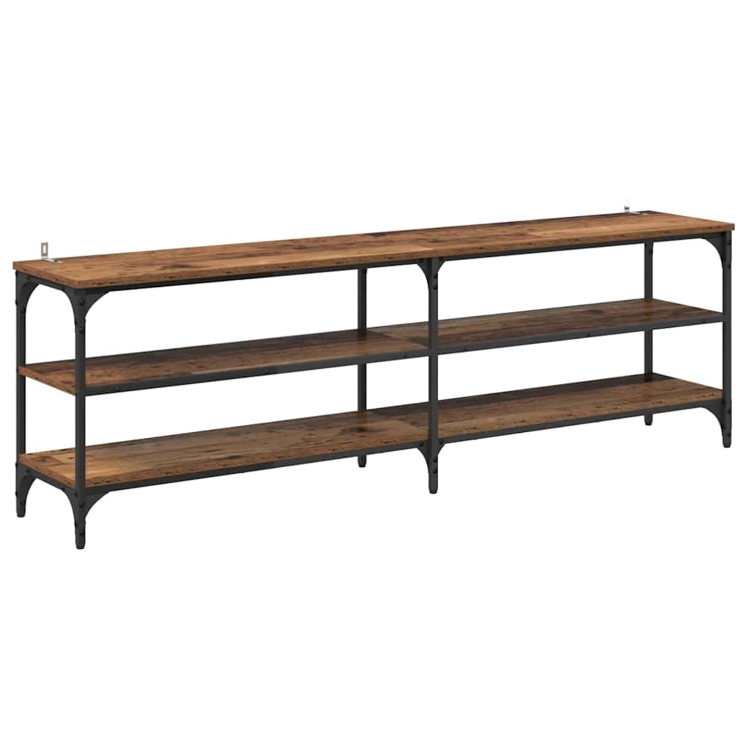 vidaXL TV-Schrank Altholz 160 x 30 x 50 cm Verbundholz und Eisen 881288 günstig online kaufen